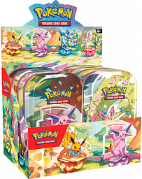 Pokemon Mini Tin Scarlet &amp; Violet Prismatic Evolutions keräilykortit