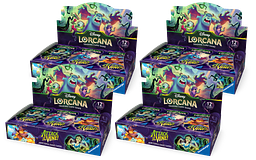 Disney Lorcana TCG: Attack of the Vine - Booster Box Case (4 Booster Boxes)