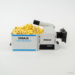 The IMAX Film Camera Popcorn Bucket