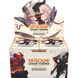 Riftbound: League of Legends Spiritforged Booster Box 24 Packs Trading Cards