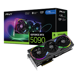 PNY GeForce RTX 5090 ARGB OC Triple Fan 32GB GDDR7 PCI-Express Graphics Card