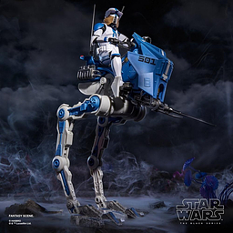 STAR WARS The Black Series ARF Trooper (501st) & AT-RT