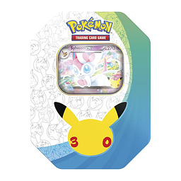 Pokémon TCG 30th Celebration Sylveon ex Tin