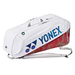 Yonex 02626EX Expert 6 Racket Bag (White)