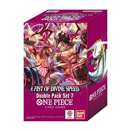 One Piece Card Game - A Fist of Divine Speed - Double Pack (DP-07) (Three Per Customer)