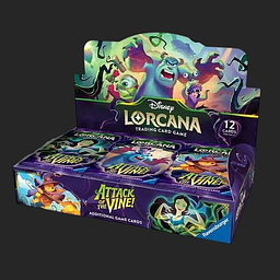 Disney Lorcana Trading Card Game - Attack Of The Vine - Booster Box