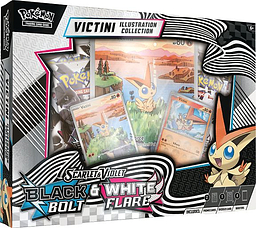 Pokémon Box Illustration Rare Collection SV10.5 Black Bolt & White Flare keräilykorttisetti