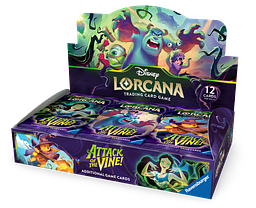 Disney Lorcana TCG: Attack of the Vine - Booster Box (24 Booster Packs)
